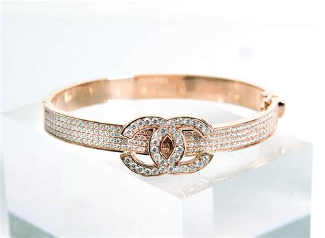 chanel bracelet with diamonds.